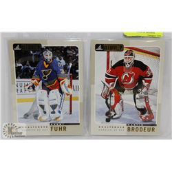 GRANT FUHR AND MARTIN BRODEUR PINNACLE BEEHIVE