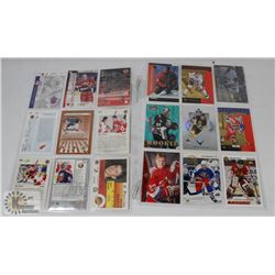 LOT OF 2 SHEETS ROOKIE CARDS 1990'S INCLUDING