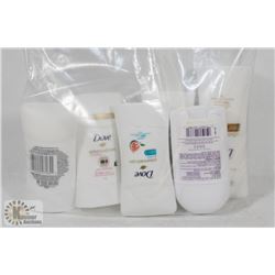BAG OF ASSORTED DOVE ANTIPERSPIRANT