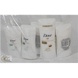 BAG OF ASSORTED DOVE ANTIPERSPIRANT