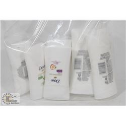 BAG OF ASSORTED DOVE ANTIPERSPIRANT