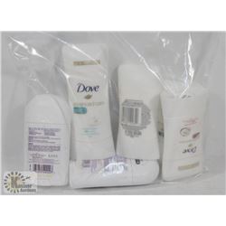 BAG OF ASSORTED DOVE ANTIPERSPIRANT