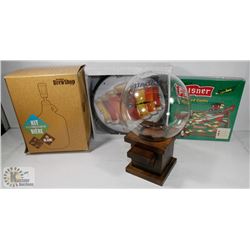 FLAT OF LOGO ITEMS LABATTS BEER