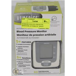 HOMEDICS BLOOD PRESSURE MONITOR AUTOMATIC WRIST