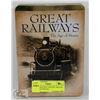 Image 1 : GREAT RAILWAY DVD SET THE AGE OF STEAM SPECIAL