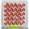 Image 1 : TRAY OF FLASHING CANADA FLAG PINS