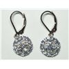 Image 1 : 110) STERLING SILVER TANZANITE EARRINGS
