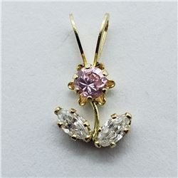 129) 14K YELLOW GOLD PENDANT