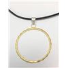 Image 1 : 150) SILVER GOLD PLATED PENDANT NECKLACE