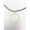 Image 2 : 150) SILVER GOLD PLATED PENDANT NECKLACE