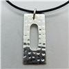 Image 1 : 153) STERLING SILVER PENDANT NECKLACE