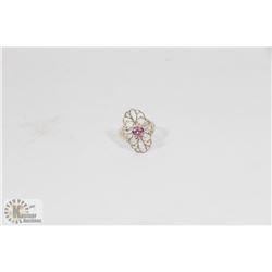 166) STERLING SILVER RING