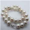 Image 1 : 168) STERLING SILVER FW PEARL NECKLACE