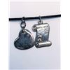 Image 2 : 186) 2 STERLING SILVER PENDANT NECKLACE