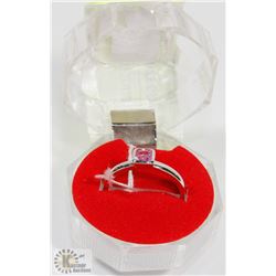 # 40-PINK SAPPHIRE GEMSTONE RING
