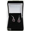 #21-MYSTIC TOPAZ  GEMSTONE DANGLING EARRINGS
