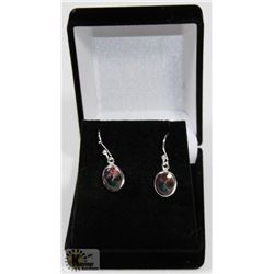 #22-MYSTIC TOPAZ  GEMSTONE DANGLING EARRINGS