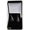 Image 1 : #22-MYSTIC TOPAZ  GEMSTONE DANGLING EARRINGS
