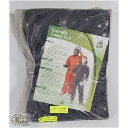 LOT OF 2 NAVY COTTON COVERALLS SIZE 36