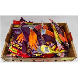 BOX OF HOUSEHOLD GLOVES