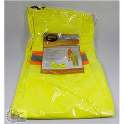 PIONEER XL BIB PANTS 100% WATERPROOF HI VIS NAIL