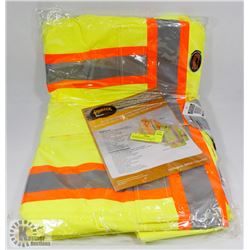 PIONEER JACKET PANTS 100% WATERPROOF HI VIS NAIL