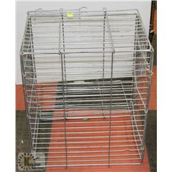 WIRE ANIMAL CAGE MEDIUM SIZE.