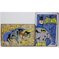 LOT OF TWO NEW! 12" X 8" METAL SIGNS