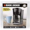 Image 1 : BLACK AND DECKER SINGLE SERVE COFFEE MAKER AND HOT