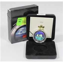 2004 RCM $20 SILVER HOLOGRAM COIN - ICEBERG