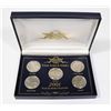 Image 1 : 2001 US STATE QUARTER SET.