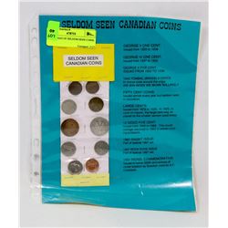 CANADIAN OF SELDOM SEEN COINS.