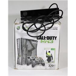 X-BOX 360 CALL OF DUTY MM3 EDITION 320 GB WITH 2