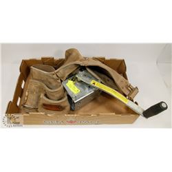 MASTERCRAFT LEATHER BELT AND HAND WINCH