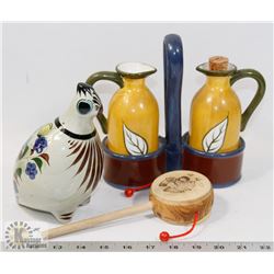 FLAT OF VINTAGE DECOR