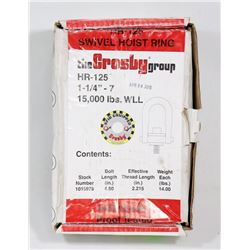 NEW CROSBY SWIVEL HOIST LIFTING RING.