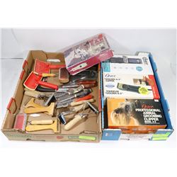 LARGE DOG GROOMING LOT.