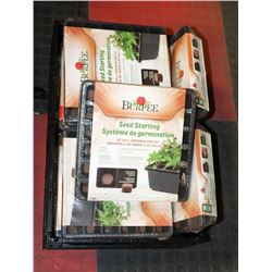 LOT OF 10 BURPEE SEED STARTER KITS