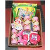 Image 1 : FLAT OF CHILDRENS TRINKET BOXES AND MORE.