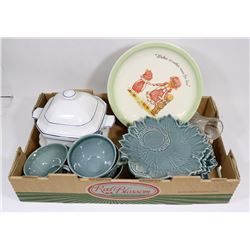 HOLLY HOBBI PLATE,  24% LEAD CRYSTAL AND MORE