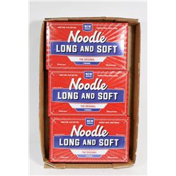 FLAT OF NOODLE RECLAIMED GOLF BALLS.