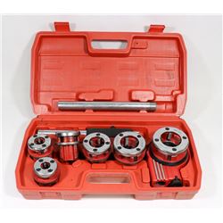 SET OF 1/4 TO 1-1/4 PIPE THREADERS