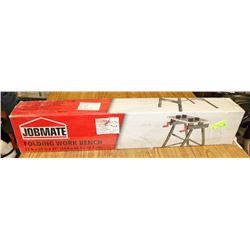 NEW JOBMATE FOLDING WORK BENCH IN BOX.