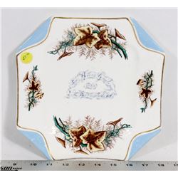 ANTIQUE 1885 NEW YEARS ADVERTIZING PLATE