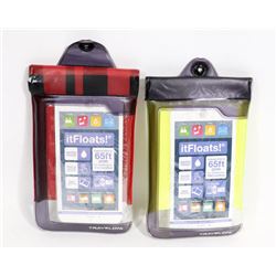 LOT OF 2 TRAVELON FLOATING 65FT WATERPROOF SMART