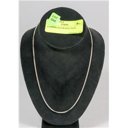 STERLING SILVER BOX CHAIN