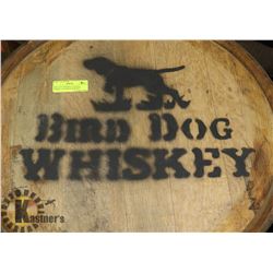 BIRD DOG WHISKEY LOGOED BARREL, BOURBON WHISKEY