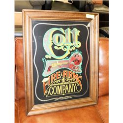 COLT FIREARMS MIRRORED PICTURE