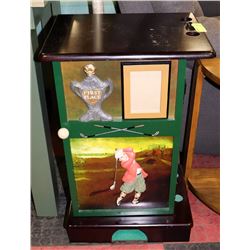 GOLF THEME STAND, 16"X21"X26.5".