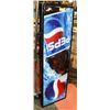 Image 1 : LIGHT UP PEPSI SIGN, 15"X48"